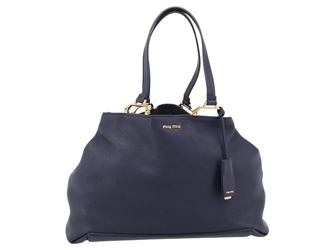 Miu Miu Madras Leather Medium