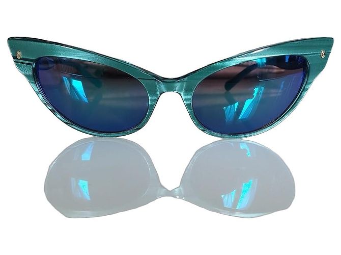 Dior Sunglasses Cat Eye Blue