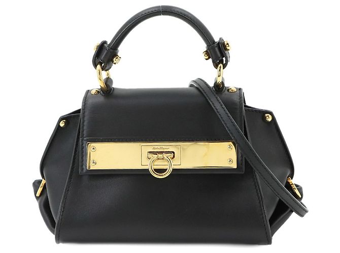 Salvatore Ferragamo Gancini Mini Sofia Handtasche