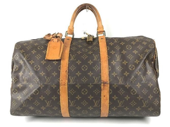Sac de voyage Louis Vuitton Monogram Keepall 50