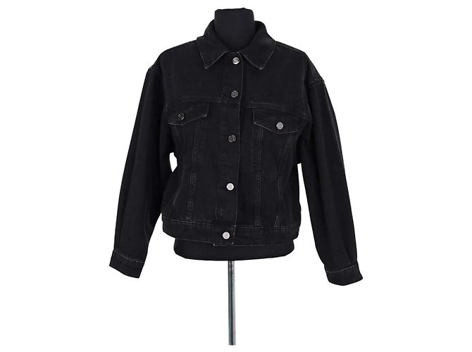 Chaqueta Anine Bing de algodón negra XS