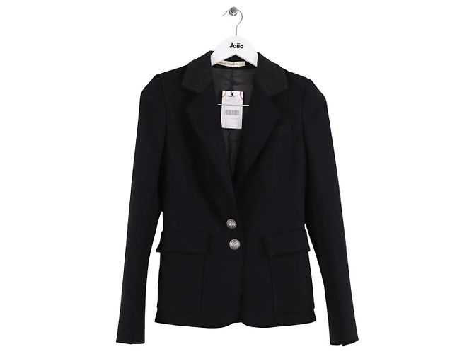 Balenciaga Black Wool Blazer