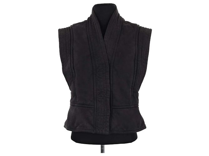 Giacca Norah Isabel Marant Etoile nera in cotone