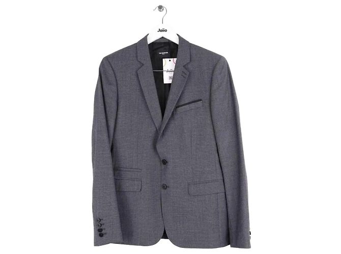 The Kooples Anzug aus Wolle Grau