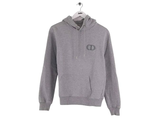 Dior Sweatshirt aus Baumwolle grau