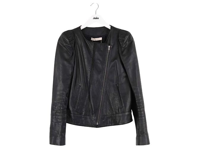 Vanessa Bruno Black Leather Jacket