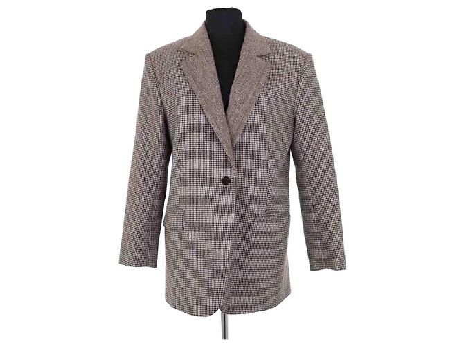 Sandro Blazer aus Wolle braun