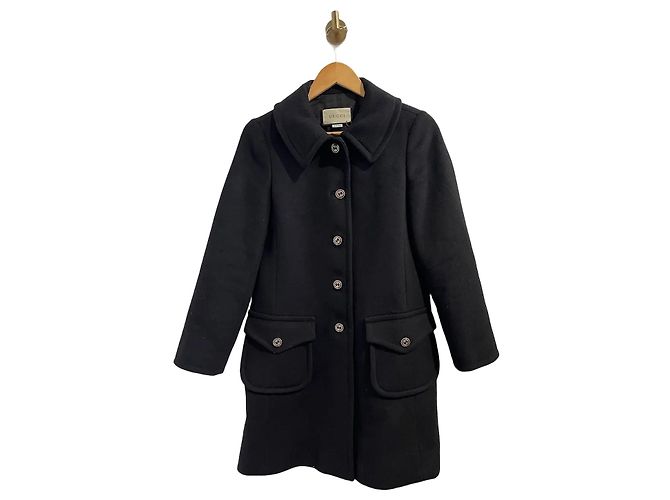 Gucci Mantel schwarz T.34