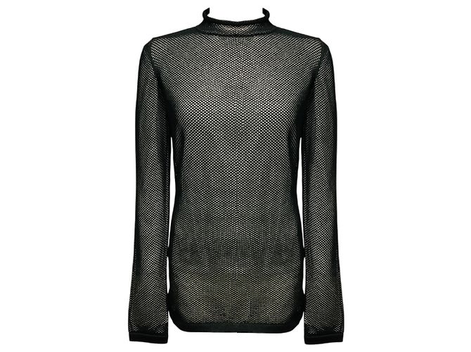 Top in doppia rete Loewe Black / Silver