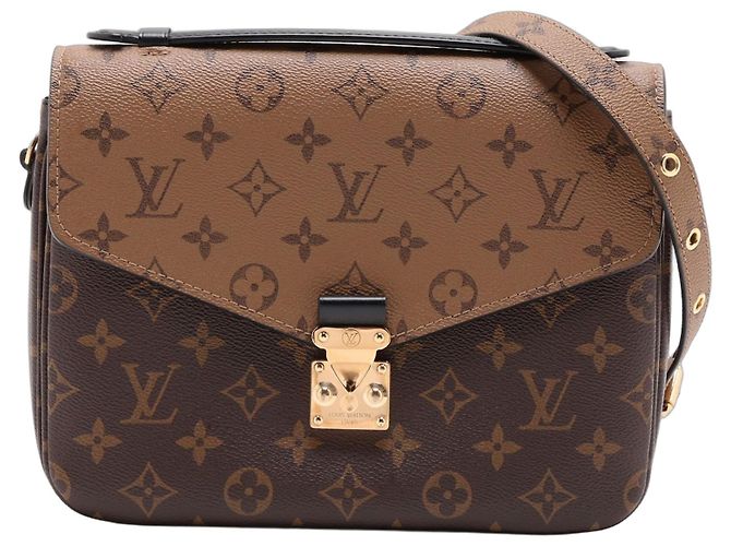 Louis Vuitton Pochette Metis Canvas Flap Crossbody Monogram Reverse