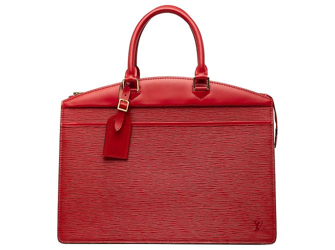 Louis Vuitton Epi Riviera Handtasche rot