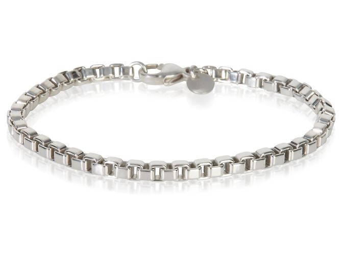Pulseira Tiffany & Co. em prata de lei com elos venezianos