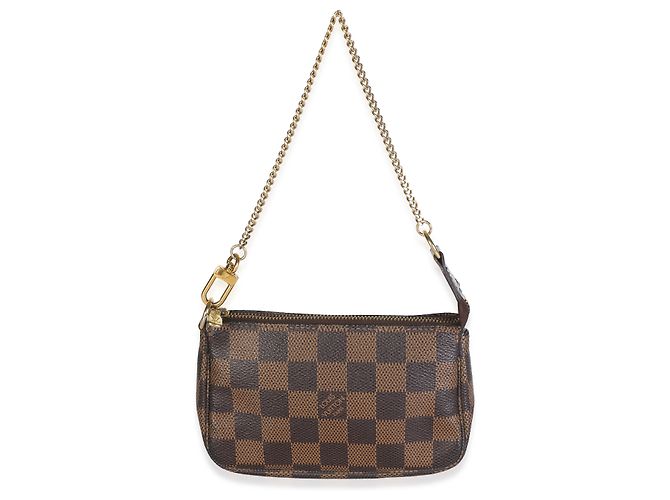 Louis Vuitton Damier Ebene Canvas Mini Pochette Accessoires