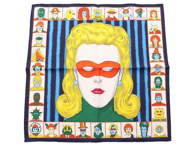 Hermès Lenço Hermes Carre 45 Dress Code