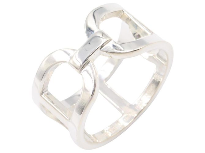 Ring Anillo Hermès Ever MM Plata