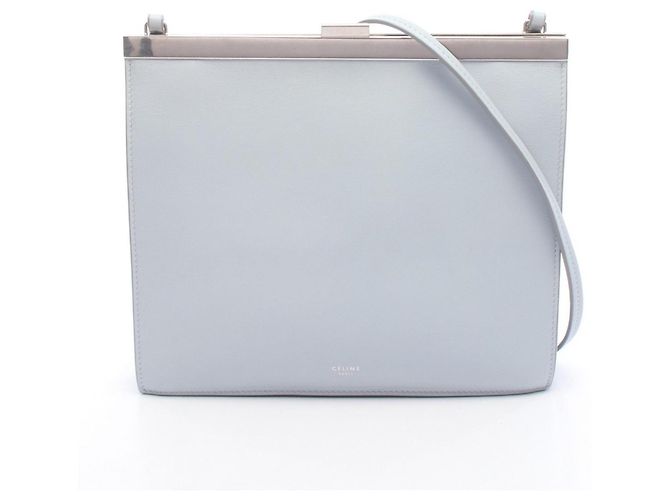 Céline Celine Clasp Mini Shoulder Bag