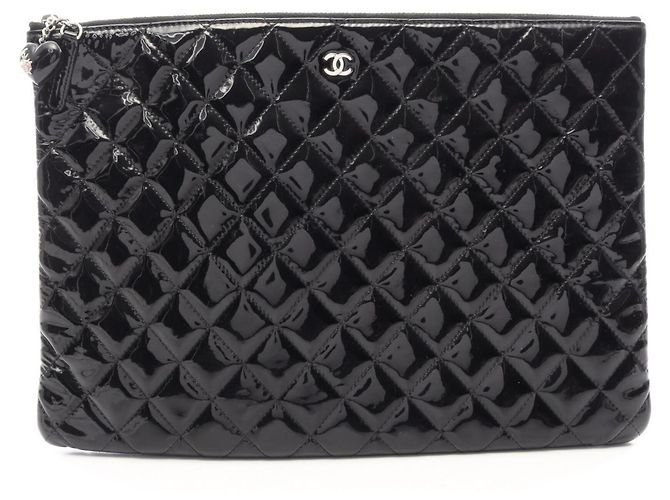 Sac à main pochette Chanel Matelassé Second Bag