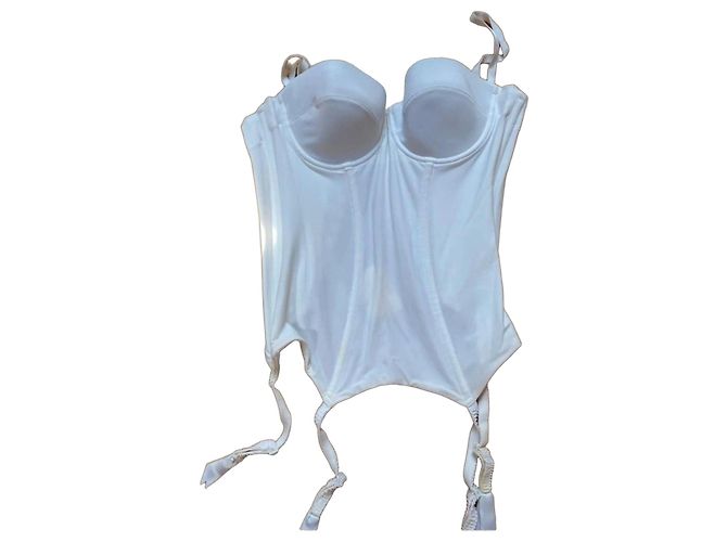 Corsé blanco La Perla