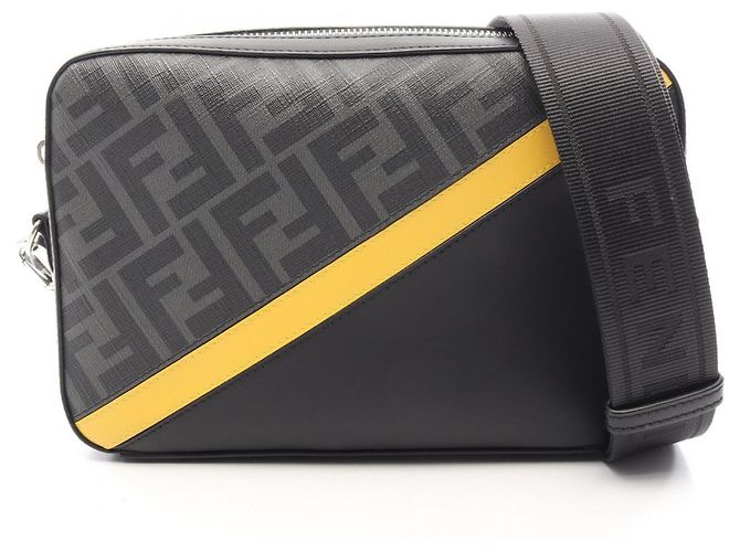 Fendi Diagonal Camera Case Zucca Shoulder Bag
