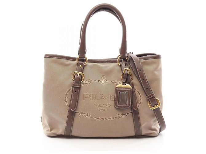 Sac à main 2-Way Prada LOGO JACQUARD