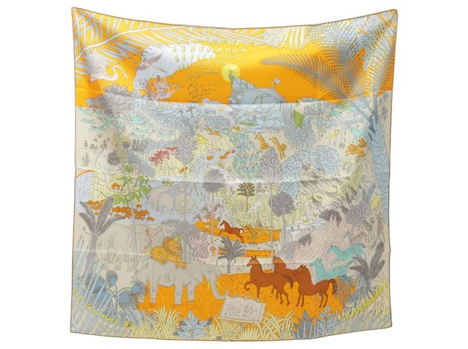 Hermès Hermes Carre 90 Le Carnaval des Animals Schal
