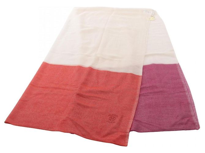 Hermès Estola Hermes de seda e cashmere