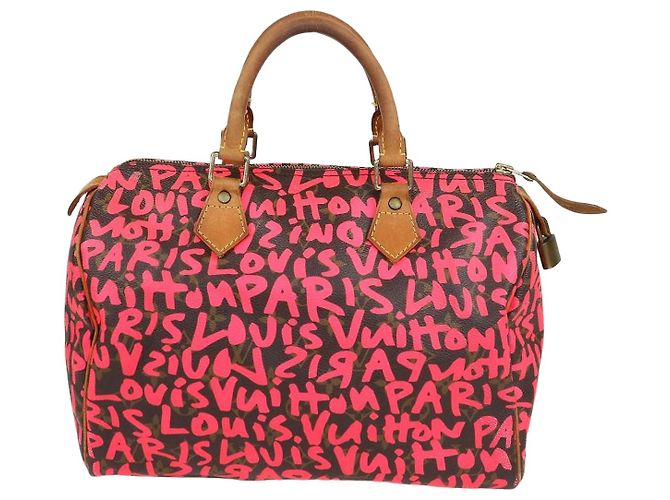 Autre Marque Borsa Louis Vuitton x Stephen Sprouse Graffiti Monogram Canvas Speedy 30