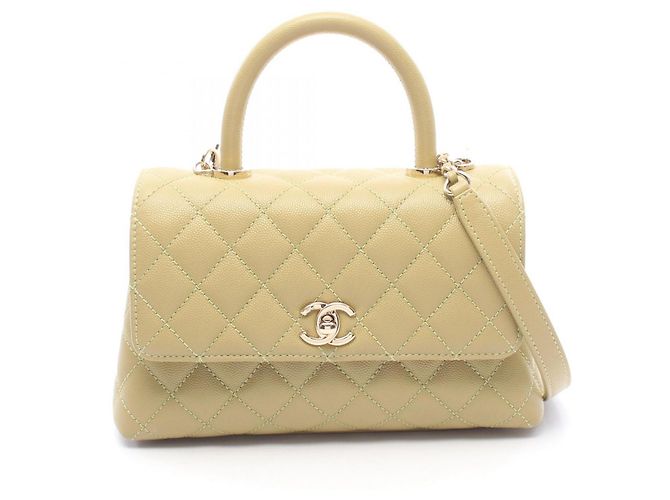 Chanel Coco Handle Flap Matelassé 2-Way Handbag