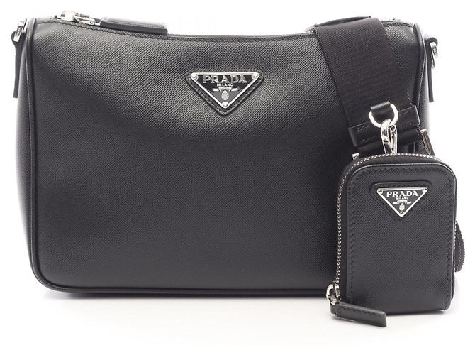 Bolsa de Ombro de Viagem Prada Saffiano
