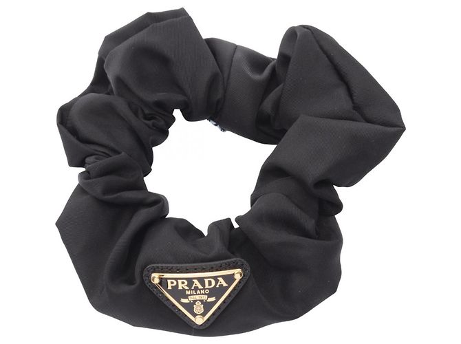 Scrunchie Prada Re-Nylon Black