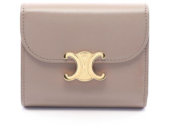 Céline Cartera de solapa Small Triomphe Celine