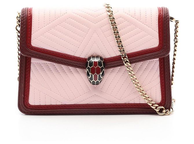 Bulgari Bolsa de ombro mini Bvlgari Serpenti Diamond Blast