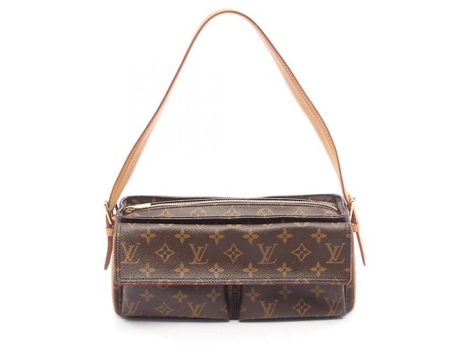 Bolsa de Ombro Louis Vuitton Vivacite MM Monogram