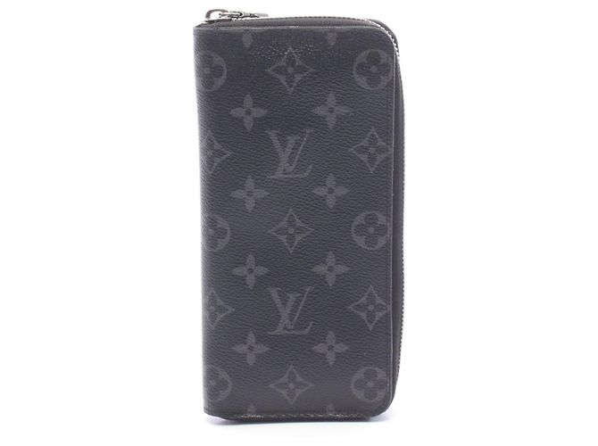 Billetera Zippy Louis Vuitton en Monogram Eclipse