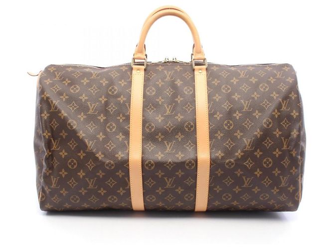 Bolsa de mão Louis Vuitton Keepall 55 Boston Bag