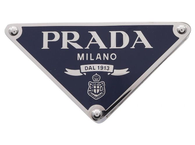 Prada Triangle Logo Gürtelschnalle