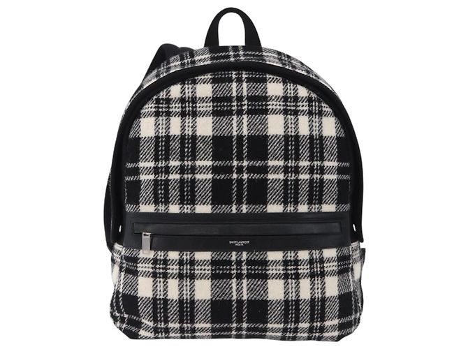 Autre Marque Saint Laurent City Printed Wool Medium