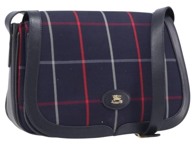 Burberry Nova Check Shoulder Bag Canvas