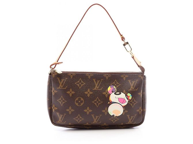 Louis Vuitton Pochette Accessoires Monogram Panda Handbag