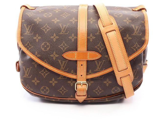 Bolsa de Ombro Louis Vuitton Saumur 30