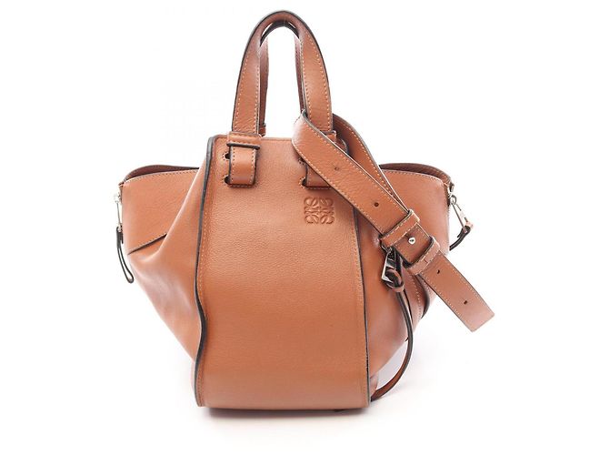 Borsa a mano in pelle 2-Way Loewe Hammock Small