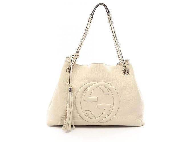 Borsa a tracolla Gucci Soho Interlocking G