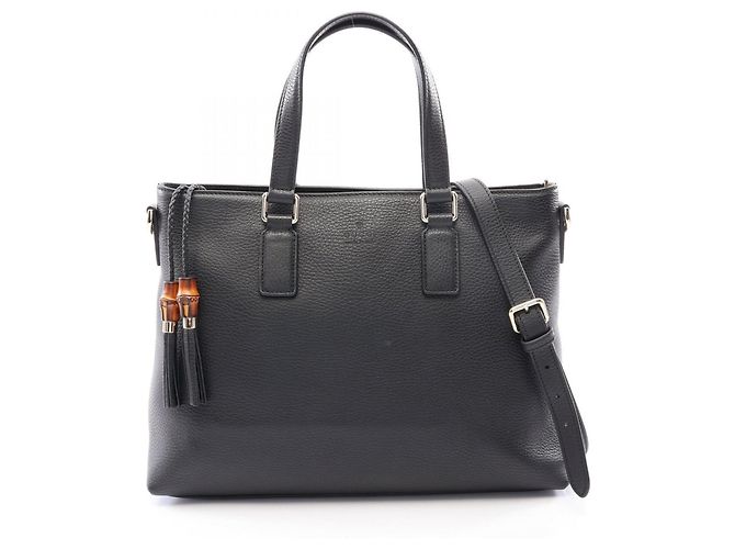Sac cabas 2-Way Gucci Bamboo Tassel