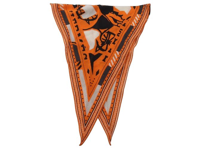 Hermès Hermes HERMES Losange PUZZLE Schal