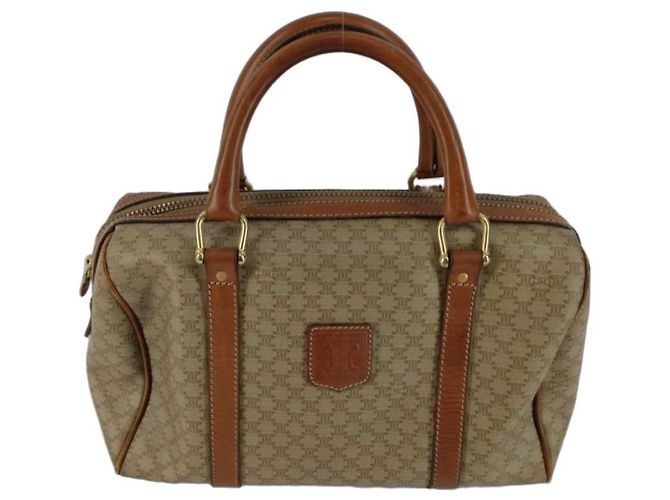 Céline Celine Sac Boite Monogramme Cuir Marron
