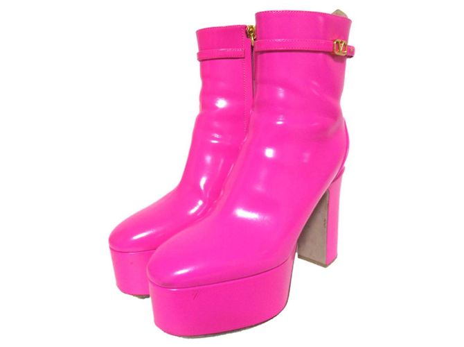 Botas curtas de plataforma Valentino Garavani
