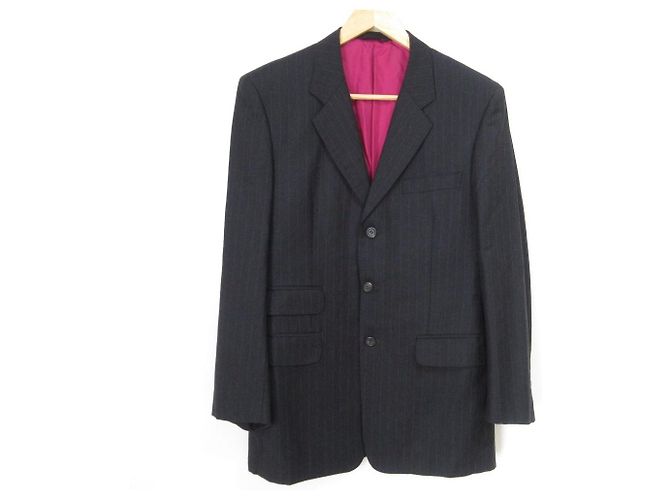 Paul Smith COLLECTION Pinstripe Wool Tailored Jacket