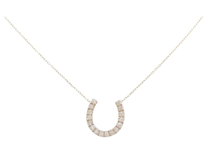Autre Marque Collar Horseshoe Au750 Diamantes