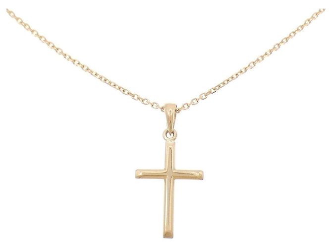 Autre Marque Collar de Cruz Au750