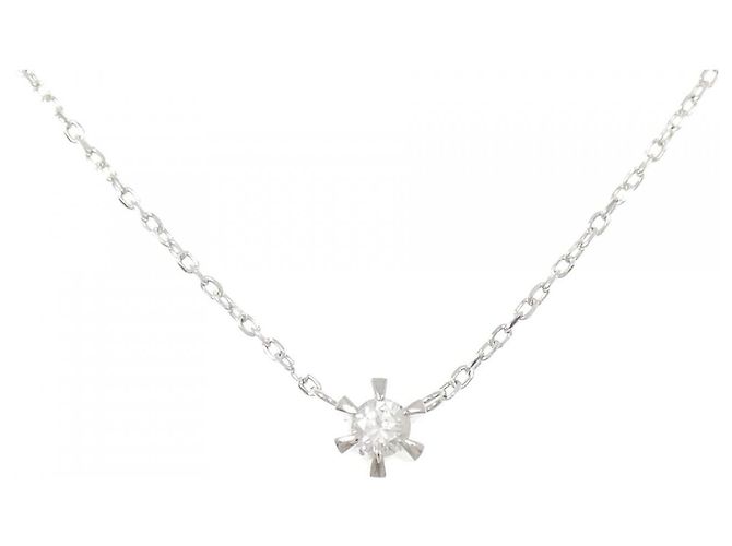 Autre Marque Collana in Pt850 e diamanti